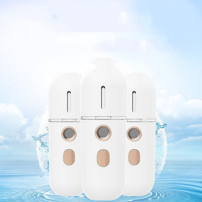 Home beauty instrument Mini steamer facial moisturizer