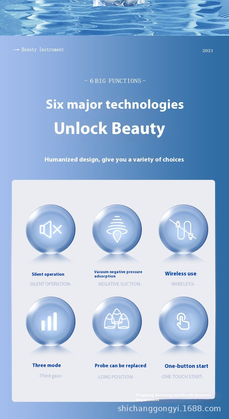 Female Household Pore Cleaning Import Oxygen Injection Skin Spray Electric Beauty Instrument